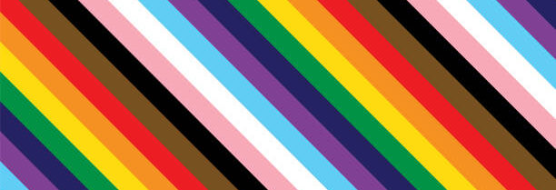 istockphoto-1399735069-612x612 Pride Background with LGBTQ Pride Flag Colours. Rainbow Stripes Background in LGBTQIA Gay Pride Wallpaper